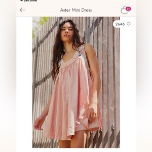 Free People Aster Mini Dress